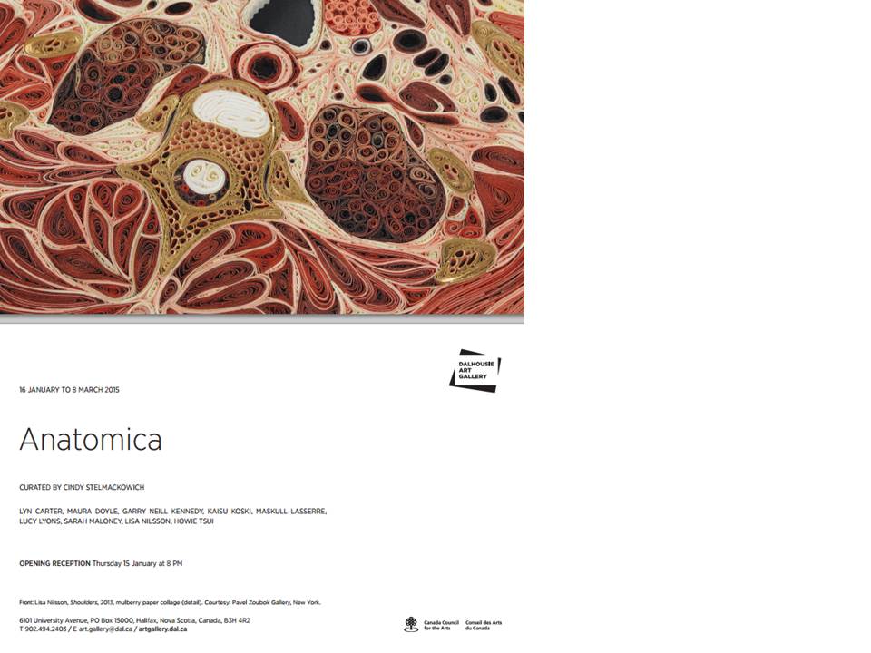 ANATOMICA: 16/01/15 – 08/03/15_Curated by Cindy Stelmackowich